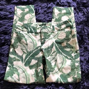 Old navy palm pixie pants